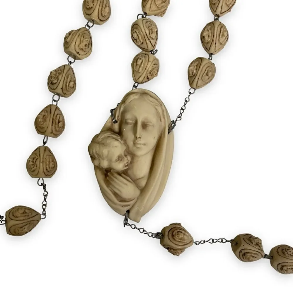 Extra Large Resin Wall Decor Hanging Rosary Catholic Religious Crucifix